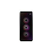 A-Data Defender Pro Mid-tower Pc Case Black Atx Mesh Front Panel Rgb Tempered Glass 3 Argb Fans 2 Year Warranty (15260036)