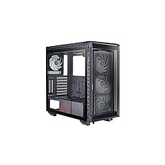 A-Data Battle Cruiser Mid-tower Pc Case Black E-atx Tempered Glass Side Panels 4 Rgb Fans 2 Year Warranty (15260043)