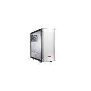 A-Data Invader Mid-tower Pc Case White Atx Tempered Glass Side Panel Adjustable Argb Downlight 2 Argb Fans 2 Year Warranty (15260045)