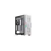 A-Data Starker Air Compact Pc Case Mesh Front White Mid-tower Atx Rgb Tempered Glass 2 Argb Fans 2 Year Warranty (75260178)