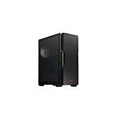 A-Data Starker Compact Pc Case Solid Front Black Mid-tower Atx Rgb Tempered Glass 2 Argb Fans 2 Year Warranty (75260179)
