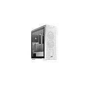 A-Data Defender Mid-tower Pc Case White Atx Mesh Front Panel Tempered Glass 3 Argb Fans 2 Year Warranty (75260193)