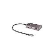 StarTech Usb-c Multiport Adapter - 4k 60hz Hdmi - Hdr - 2-port 5gbps Usb 3.0 Hub - 100w Power Delivery Pass-through - Gbe - Works With Chromebook Certified (103BUSBCMULTIPORT)