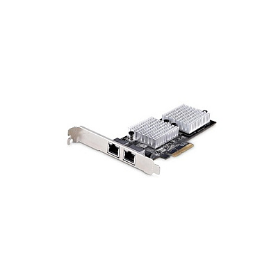 StarTech 2-port 10gbps Pcie Network Adapter Card, Network Card For Pc/server, Full-height/low-profile Pcie Ethernet Card W/jumbo Frames, Nic/lan Interface Card (ST10GSPEXNDP2)