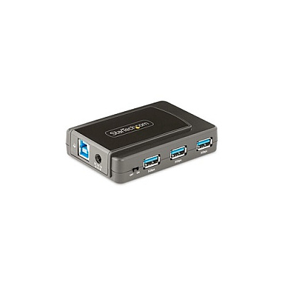 StarTech 7-port Usb Hub With On/off Switch - Usb 3.0 5gbps - Usb-a To 7x Usb-a - Compact Self Powered Usb-a Hub W/ 35w Power Supply - Desktop/laptop Usb Hub (5G7ASUSBAHUB)