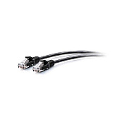 C2G 25ft Cat6a Black Slim Ethernet (C2G30152)