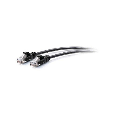 C2G 25ft Cat6a Black Slim Ethernet (C2G30152)