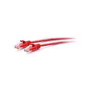 C2G 5ft Cat6a Red Slim Patch Cable (C2G30162)