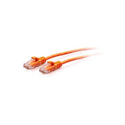 C2G 15ft Cat6a Orange Slim Ethernet (C2G30179)