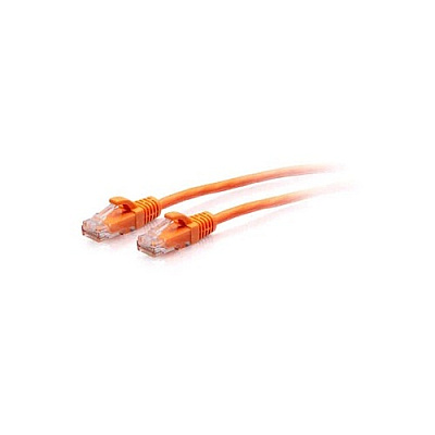 C2G 15ft Cat6a Orange Slim Ethernet (C2G30179)