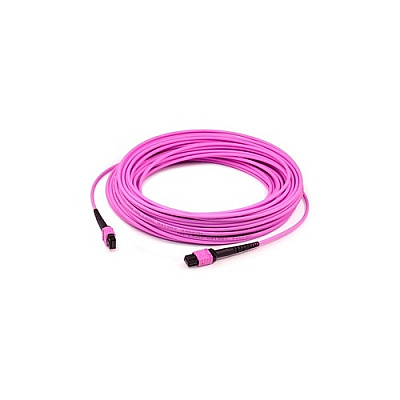 Add-On 10m Mpo F/f Om4 Magenta Fiber Patch Cbl (ADDMPOMPO10M5OM4MA)