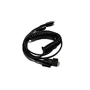 Code 8-ft Coiled Rs232 Cable (CR2AGC1)