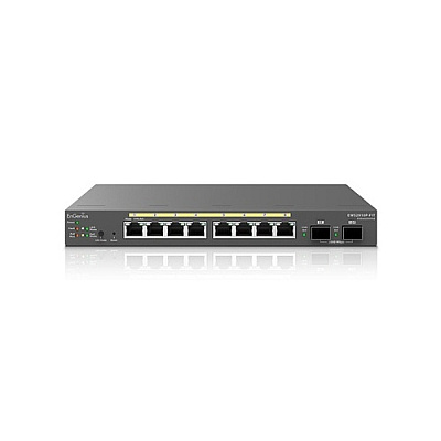 Engenius Technologies Engenius Fit Managed Ews2910p-fit 8-port Gigabit Poe L2+ Switch With A 55w Poe Budget, 2 Sfp Ports. Select Cloud Or On-premises Management Options Bas (EWS2910PFIT)