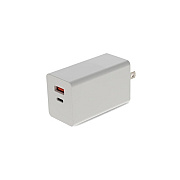 Add-On Wall Charger Dual Port 20v 3a 65w White (USAC2USB20V3AW)