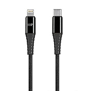 Monoprice Nylon Braided Usb-c To Lightning Cable - 3 Feet - Black ( Mfi Certified ) Flexible_ Durable_ Fast Charging_ Compatible With Apple Iphone 13 (38390)