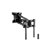 Monoprice Motorized Electric Above Fireplace Mantel Pull-down Full-motion Tv Wall Mount For Tvs 37in To 80in_ Weight Capacity 77lbs (44168)