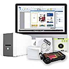 IDP SMART-21S Starter ID Printer Bundle (653311B)