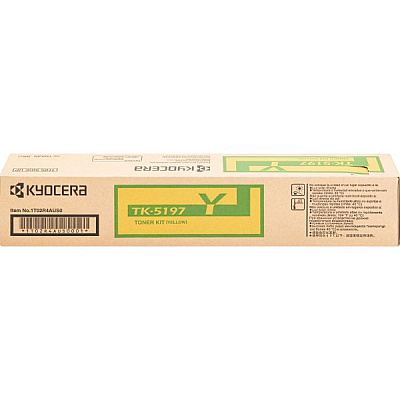 Kyocera (TK-5197Y) Yellow Toner Cartridge (7,000 Yield) (1T02R4AUS0)