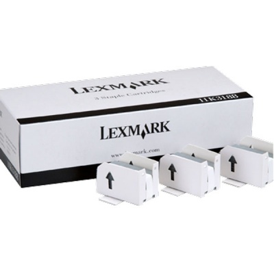 Lexmark Staple Cartridges (3,000 Staples/Ctg) (3 Ctgs/Box) (11K3188)