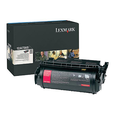 Lexmark 12A7365 Black Cartridge