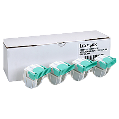 Lexmark Advanced Booklet Staples (5,000 Staples/Ctg) (EA=Box of 4 Ctgs) (21Z0357)