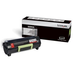 Lexmark (500HG) High Yield Return Program Toner Cartridge for US Government (5,000 Yield) (TAA Compliant Version of 50F1H00) (50F0H0G)