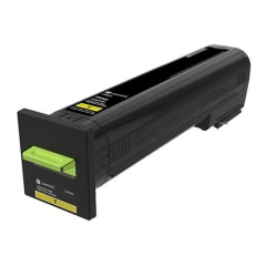 Lexmark Extra High Yield Yellow Toner Cartridge (22,000 Yield) (72K0X40)