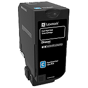 Lexmark High Yield Cyan Non-Return Program Toner Cartridge (12,000 Yield) (74C0H20)