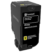 Lexmark High Yield Yellow Non-Return Program Toner Cartridge (12,000 Yield) (74C0H40)
