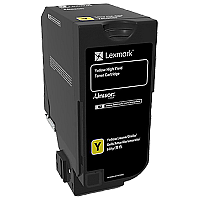 Lexmark High Yield Yellow Non-Return Program Toner Cartridge (12,000 Yield) (74C0H40)
