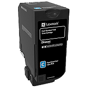 Lexmark Cyan Non-Return Program Toner Cartridge (7,000 Yield) (74C0S20)