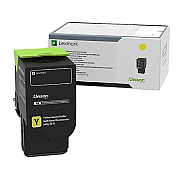 Lexmark Ultra High Yield Yellow Non-Return Program Toner Cartridge (7,000 Yield) (78C0U40)