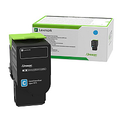 Lexmark Corporate Ultra High Yield Cyan Toner Cartridge (7,000 Yield) (78C1UCE)