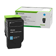 Lexmark Corporate Extra High Yield Cyan Toner Cartridge (5,000 Yield) (78C1XCE)