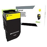 Lexmark (800H4) High Yield Yellow Non-Return Program Toner Cartridge (3,000 Yield) (80C0H40)