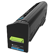 Lexmark Ultra High Yield Cyan Return Program Toner Cartridge for US Government (55,000 Yield) (TAA Compliant Version of 82K1UC0) (82K0UCG)