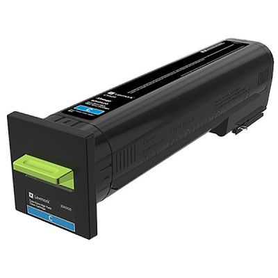 Lexmark Extra High Yield Cyan Toner Cartridge (22,000 Yield) (82K0X20)