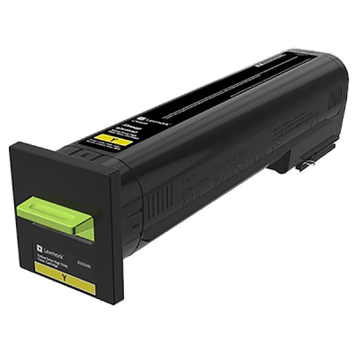 Lexmark Extra High Yield Yellow Toner Cartridge (22,000 Yield) (82K0X40)