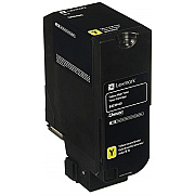 Lexmark High Yield Yellow Non-Return Program Toner Cartridge (16,000 Yield) (84C0H40)