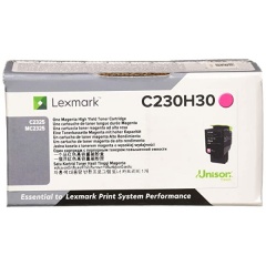 Lexmark High Yield Magenta Toner Cartridge (2,300 Yield) (C230H30)