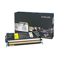 Lexmark Yellow Toner Cartridge (1,500 Yield) (C5202YS)