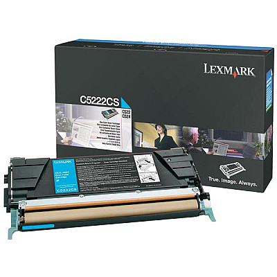 Lexmark Cyan Toner Cartridge (3,000 Yield) (C5222CS)