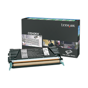 Lexmark High Yield Black Toner Cartridge (8,000 Yield) (For Use in Models C524/C534) (C5242KH)