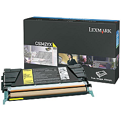 Lexmark Extra High Yield Yellow Return Program Toner Cartridge for US Government (7,000 Yield) (TAA Compliant Version of C5342YX) (C5346YX)