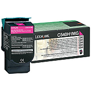 Lexmark High Yield Magenta Return Program Toner Cartridge for US Government (2,000 Yield) (TAA Compliant Version of C540H1MG) (C540H4MG)