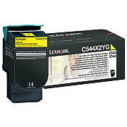 Lexmark Extra High Yield Yellow Non-Return Program Toner Cartridge (4,000 Yield) (C544X2YG)