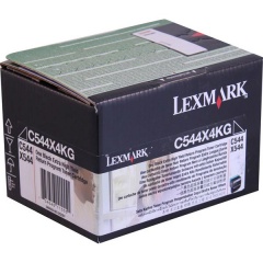 Lexmark Extra High Yield Black Return Program Toner Cartridge for US Government (6,000 Yield) (TAA Compliant Version of C544X1KG) (C544X4KG)