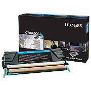 Lexmark Cyan Non-Return Program Toner Cartridge (7,000 Yield) (C746A2CG)