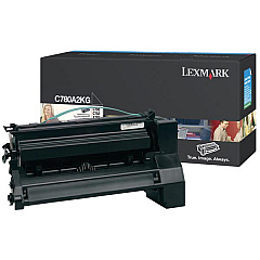 Lexmark Black Non-Return Program Toner Cartridge (6,000 Yield) (C780A2KG)