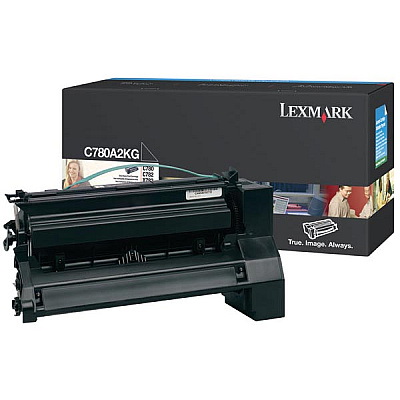 Lexmark Black Non-Return Program Toner Cartridge (6,000 Yield) (C780A2KG)